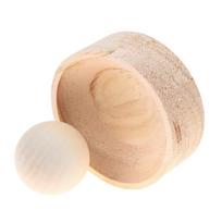 Handheld Wood Dumpling Wrapper Press Mold Uniform Dough Skin Maker for Home Kitchen Easy Dumpling Preparation 1 beige