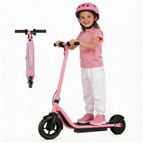 Electric Scooter for Kids - 250W Motor - 4.4Ah Battery - 6.5“ Wheel - Range 16km - Max Speed 14km/h - Pink