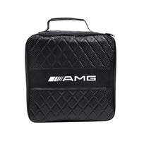 Automobilio įkrovimo laido laikymo krepšys Smulkių daiktų organizatorius Mercedes Benz AMG GLC GLA W204 W205 W203 W211 W212 W213 W206 W210 W220 W222 DY6 black