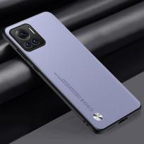 Prabangus PU odos dėklas Motorola Moto Edge 30 Ultra 30 Fusion Moto S30 X30 Pro G200 5G telefonui, Silikoninė apsauga, Telefono dėklas Moto Edge 30 Fusion šviesiai violetinė spalva