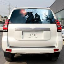 Car Rear Window Decal Grim Reaper Graphics Sticker 65  x 22  For Truck SUV Picup black