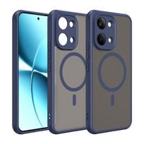 For Xiaomi Redmi Turbo 5 Turbo5 Max Case Semi-Transparent Frosted Matte PC+TPU Anti-fingerprint Translucent Cover Redmi Turbo 5 Max gray