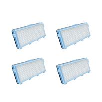 4 vnt. Filtro elementai Miele S8340 C2 C3 S6 dulkių siurbliui white