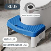 Comfort Toilet Stool For Adult Kids Pregnant Women, Squatting Aid Footstool,Anti-Slip Thickened One-Piece Footrest Stool A3
