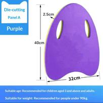 Swimming Kickboard Beginners Waterproof Foam Board Portable Swim Kick Board For Kids And Adults Swimming Training A10 purple