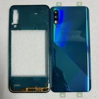 Full housing case for Samsung Galaxy A30s A307 battery back cover middle frame rear  sticker replace