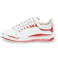 Alexander McQueen Oversized Sneaker 'White Lust Red Print' 662642WIA4Q9676 41.5 white