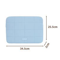 Nešiojamojo kompiuterio dėklas 14 15,6 colio nešiojamojo kompiuterio dėklas Macbook Air/Pro Lenovo Dell atsparus smūgiams kelioninis nešiojamojo kompiuterio dėklas planšetinio kompiuterio krepšys D 14 inch white