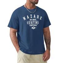 NAZARE BIG WAVE SURFING PORTUGAL, BY SUBGIRL T-Shirt black t shirt Oversized t-shirt mens big and tall t shirts S blue