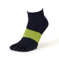 Tabio Racing Run Dydžiai Tamsiai mėlyni kojų pirštų kojinės, 25.0-27.0cm, black