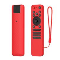 Silicone Cover for LG MR25GA Protective Case Anti-Slip Grip Remote Case Silicone Case Compatible with 2025 LG OLED Smart TV raudona