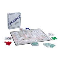 Sequence Family Board Game for Party Portable Educational Toys with Reasoning Challenges Adults Children