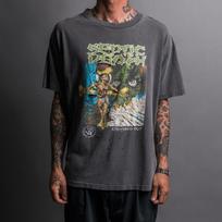 Vintage 90#039s Septic Death Crossed Out Black Unisex Tshirt S5XL WA3824 Unisex T-Shirt XXXXL gray