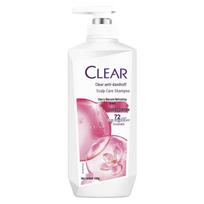 Clear & Fresh Cherry Blossom Anti-Dandruff Shampoo white
