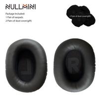 NullMini Replacement Earpads for HyperX Cloud Silver,Cloud II,Cloud Alpha,Alpha PRO,Alpha S Headphones Headband black