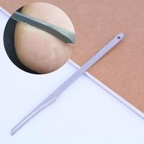 Nerūdijančio plieno kojų nagų skustuvas Pėdų pedikiūro peiliukų rinkinys Pėdų pedikiūras Suragėjusi oda one size beige