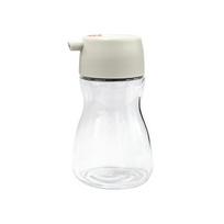 Japoniškas stiklinis sojų padažo ir aliejaus dozatorius - Nevarvantis, nelipnus, mini buteliukas virtuvei Small 110ml white