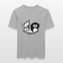 0414 Linux Tux dev null Funny Developer Gift t shirt for Software Engineer Graphic clothes 100 cotton prnt All size Tops S6XL S black