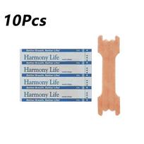 10/30Pcs Hypoallergenic Nose Strips Breathable Nasal Congestion Anti-Snoring Sticker Non-Invasive Breath Nasal Strips white