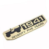 1941 Jeep Wrangler WWII 75th Anniversary Off-road Commemorative Body Sticker Standard antikvarinės bronzos spalvos