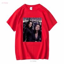 Emily Prentiss T Shirt Merch Criminal Minds Long Or Short Sleeves Vintage Washed Fashion Stretched Homme Slightly Comfortable S