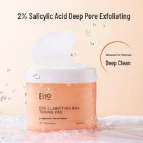 Eiio Salicylic Acid Cotton Pads for Acne & Blackheads - Deep Cleansing & Pore Refining white
