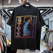 Vintage 1979 Styx Tour Shirt Retro Style Black Unisex Shirt S5XL KH16144 XL gray