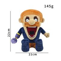 New Anime Shucks Plushie Jeffy Infinite Irida Plush Soft Stuffed Fnf Mod Horror Character Doll Collectible Plush Gift For Fans beige