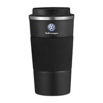 1 vnt. Automobilio termosiniai puodeliai Kavos puodelis Kelioniniai nešiojami izoliuoti buteliukai Volkswagen Santana GTI Rline Polo Golf Passat B5 B6 Touran Magotan Scirocco juoda