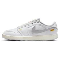 Union LA x Air Jordan 1 KO Low Balti Neutraliai Pilki Unisex Sportbačiai Baltymai Universitetinis Auksas DO8912-101 42 white
