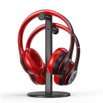 Jiusa Aluminum Dual Headset & Laptop Desk Stand juoda