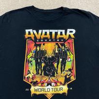 Vtg Avatar Band Country World Tour Cotton Full Size Unisex T Shirt BT1202 Unisex T-Shirt XL black