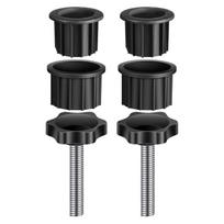 6/12pcs Parasol Base Support Hole Ring Plug Cover Patio Umbrella Stand Replacement Outdoor with 2 size(1.5-inch/1.9-inch)