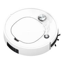 New Smart Robot Vacuum & Mop: USB-Charged Mini Cleaner for Floors white