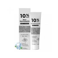 10%nHAP Nano Hydroxyapatite Toothpaste for Sensitive Teeth - Advanced Enamel Repair Fluoride-Free & Teeth Whitening Formula, Fresh Mint Flavor