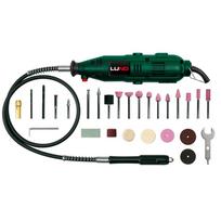 Graveris / šlifuoklis su lanksčiu ilgintuvu ir aksesuarais 135W 41vnt.