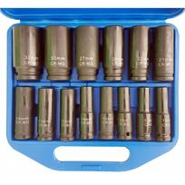 Smūginių ilgų galvučių rinkinys 1/2" 10-32mm 14vnt.