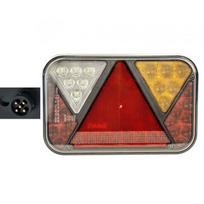 Žibintas LED 12V 6 funkcijos galinis dešinė su atbuliniu 5 pin