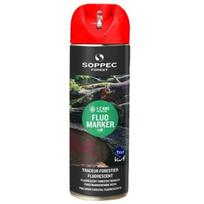 Dažai žymėjimui medienai fluores. raudoni 500ml