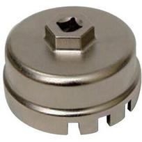 Galvutė tepalo filtrui 3/8" 64.5mm 14 kampų 3 įpjovų Toyota