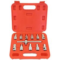 Tepalo kamštelių atsukimo galvučių rinkinys 1/2" 12vnt. S10483