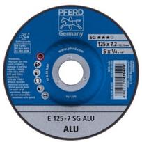 Šlifavimo diskas aliuminiui 125x7x22mm A24 N SG ALU