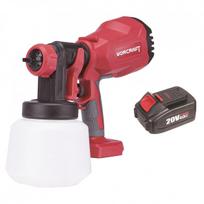 Akumuliatorinis dažymo pistoletas Ø1.8, Ø2.6 20V LI-ION WORCRAFT