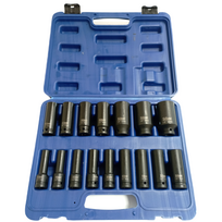 Smūginių ilgų galvučių rinkinys 1/2" 10-32mm 16vnt. S11662
