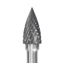 Freza kūginės pastorintos formos 12x25 6mm G1225D