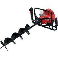Benzininis žemės grąžtas 1.4kW + 100, 150, 200mm grąžtai ir 500mm ilgintuvas