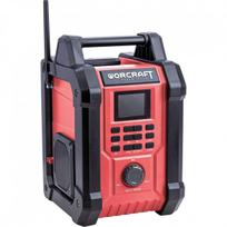 Akumuliatorinis radijo imtuvas su bt. 20V LI-ION WORCRAFT