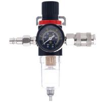 Drėgmės filtras su reguliatoriumi ir manometru 1/4”