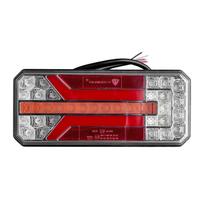 Žibintas LED 12/24V bėgantis posūkis 5 funkcijos galinis kairė