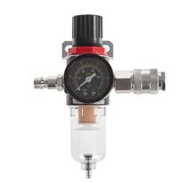Drėgmės filtras su reguliatoriumi ir manometru 1/4”